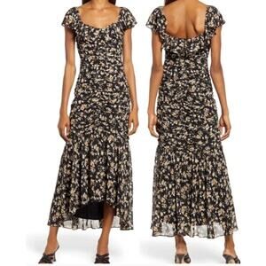 NWT Nordstrom Floret Studios Floral Maxi Dress